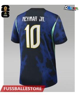 Günstige Brasilien Neymar Jr #10 Auswärtstrikot WM 2026 Kurzarm